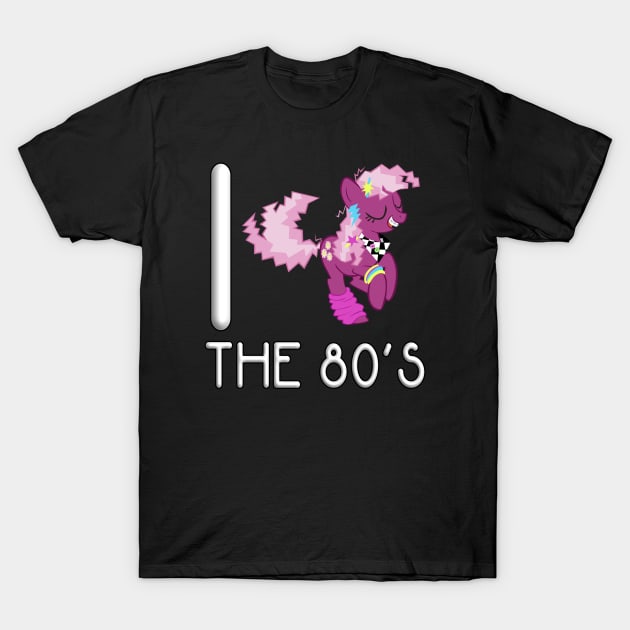 I ♥ the 80's T-Shirt by Brony Designs